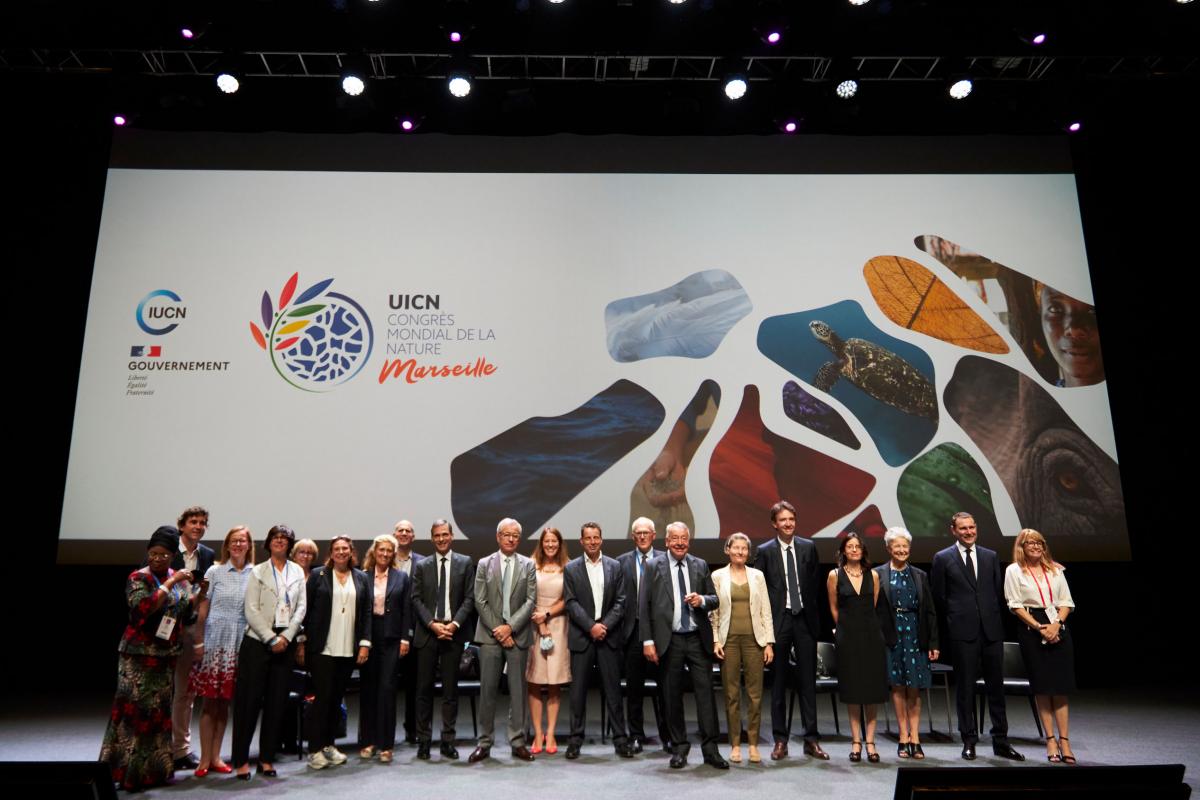 CEO Summit participants - IUCN World Conservation Congress Marseille
