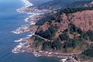 The Oregon Coast of Cape Perpetua 