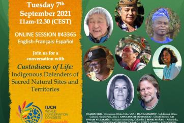 Custodians of Life: Indigenous Defenders of Sacred Natural Sites and Territories [Session 43365]