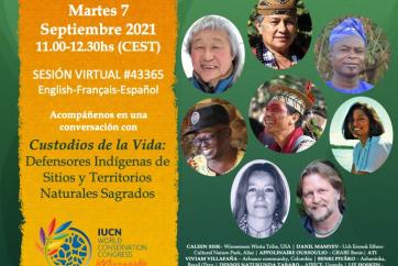 Custodios de la Vida: Defensores Indígenas de Sitios y Territorios Naturales Sagrados [Sesión 43365]