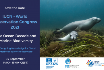 save the date iucn ocean decade knowledge biodiversity
