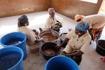 Part 1 : A partnership for organic and fair-trade shea butter 