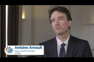Embedded thumbnail for Interview with LVMH, Antoine Arnault, exhibitor